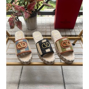 발렌티노 웨지 샌들 (3color)