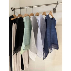 이세이미야케 플리츠플리즈 탑 (5color)