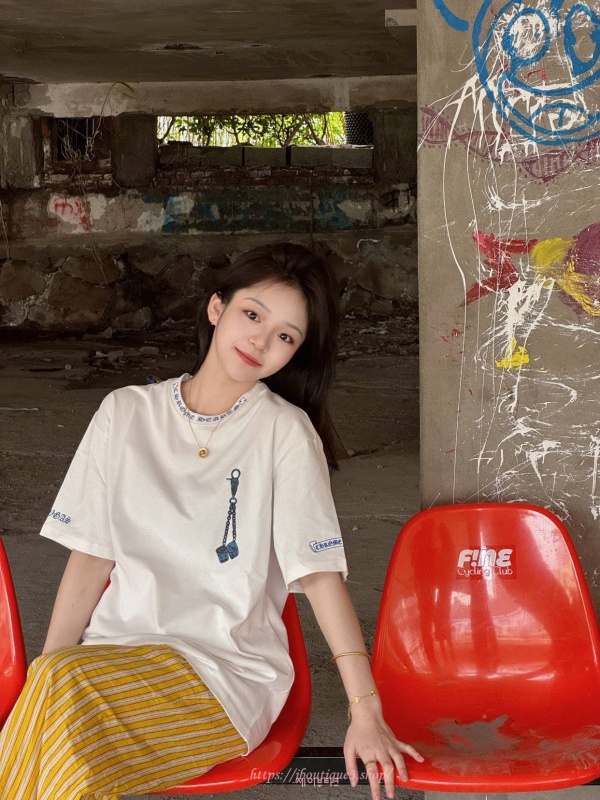 크롬하츠 반팔 티셔츠