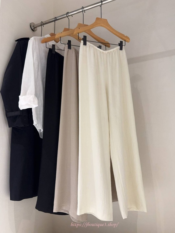 더로우 팬츠 (3color)