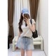 발렌시아가 데님 스커트 팬츠