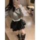 미우미우 립 조직 저지 폴로 셔츠
