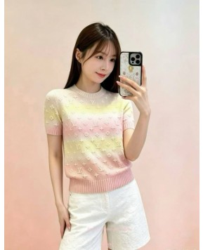 루이비통 반팔 니트